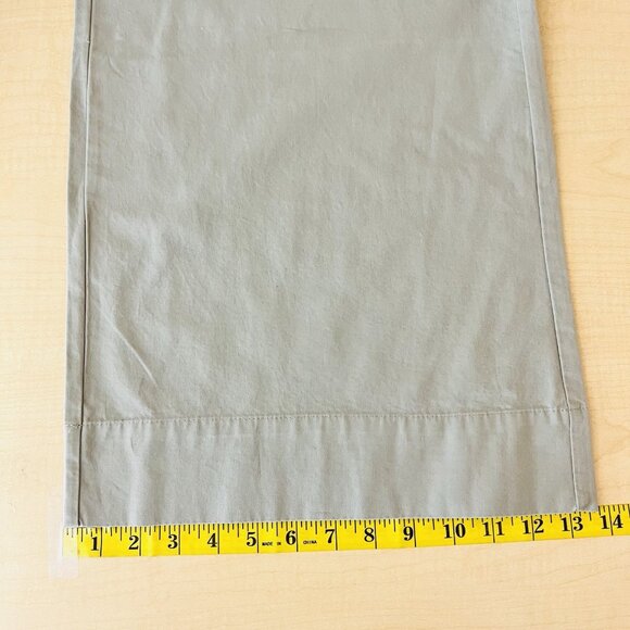 Indigo Rising Women's Pleated Front Wide Leg Green Pant Size 11/30 High Rise NWT - Picture 11 of 12